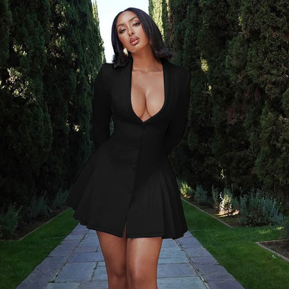 Robe Smoking Opéra Tailleur Féminin
