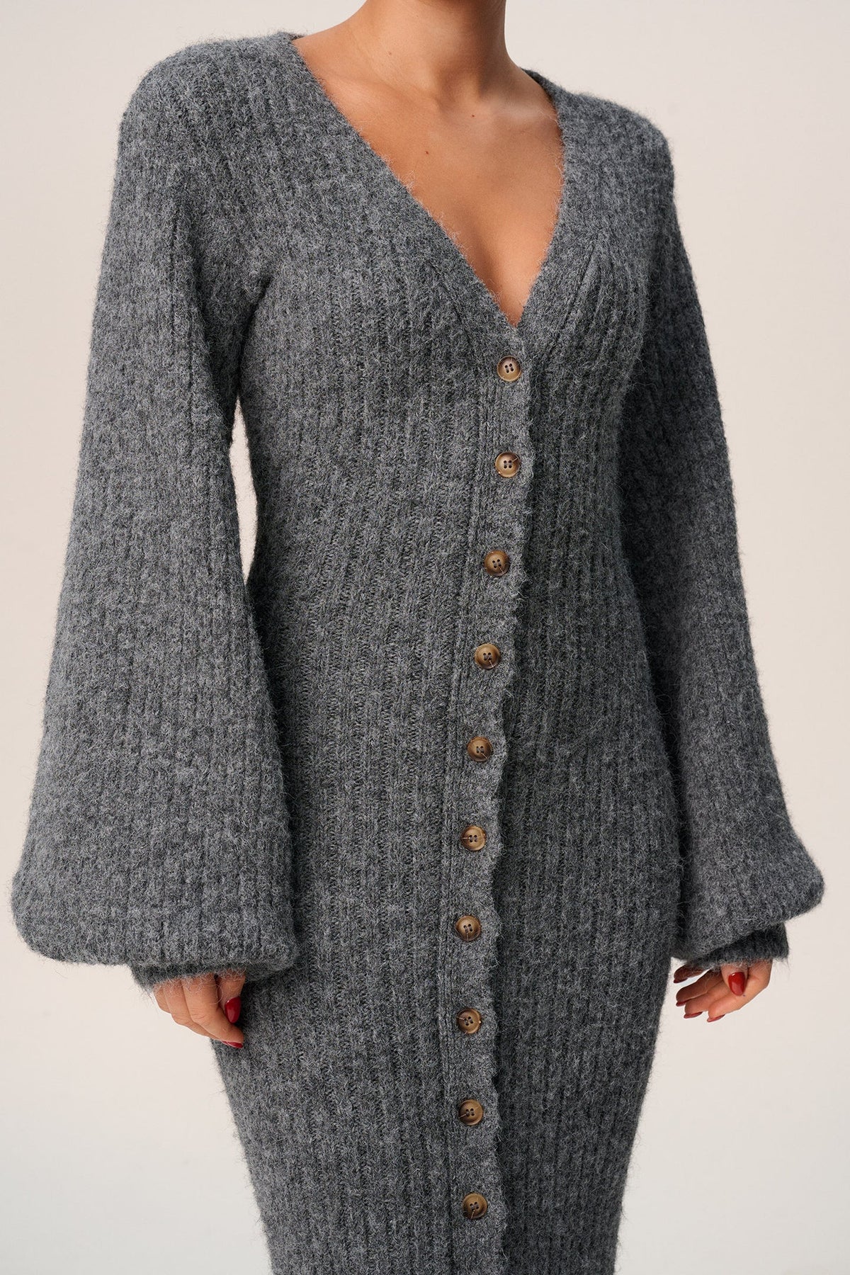 Élégance Douillette – Cardigan Long