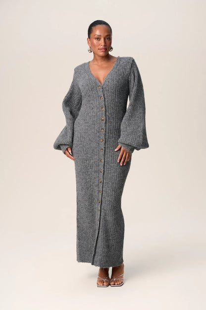 Élégance Douillette – Cardigan Long