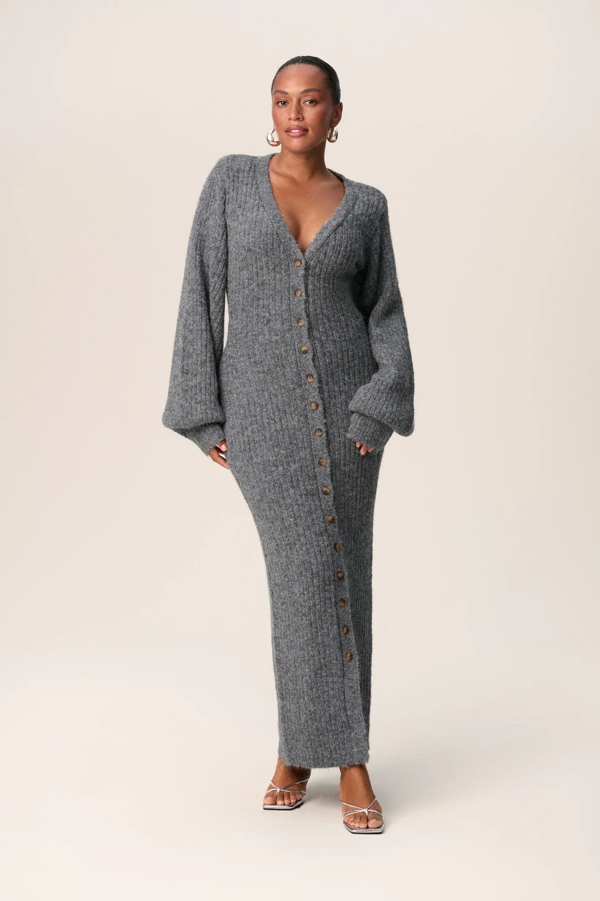 Élégance Douillette – Cardigan Long