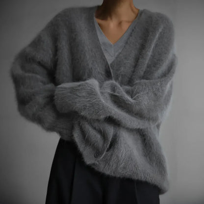 Cardigan couture en cachemire