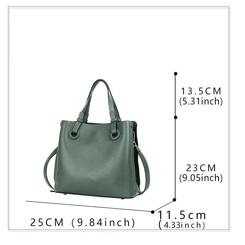 Sac à bandoulière en cuir véritable