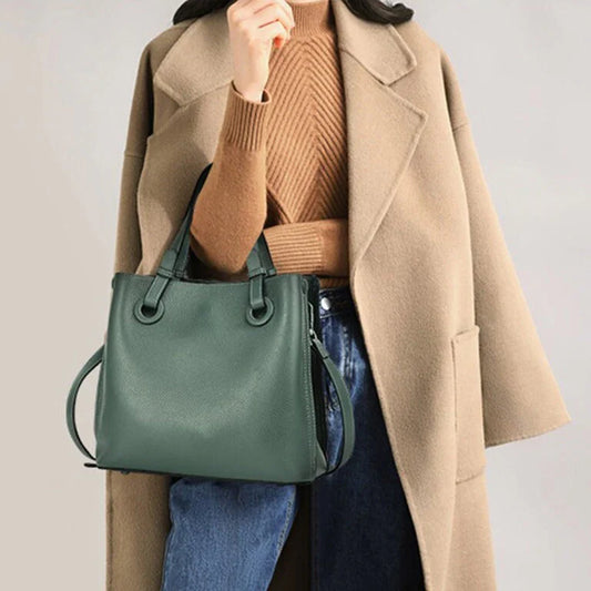Sac à bandoulière en cuir véritable