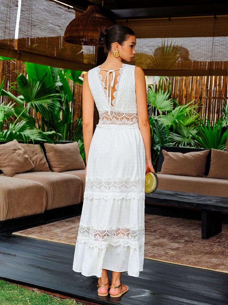Robe dentelle chic et Éclat Bohème