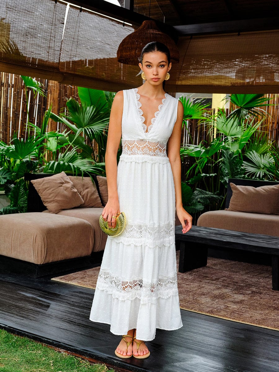 Robe dentelle chic et Éclat Bohème