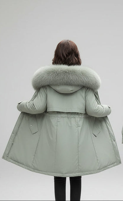 parka à capuche élégante