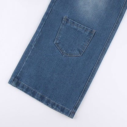 Jean Cargo Zippé Femme