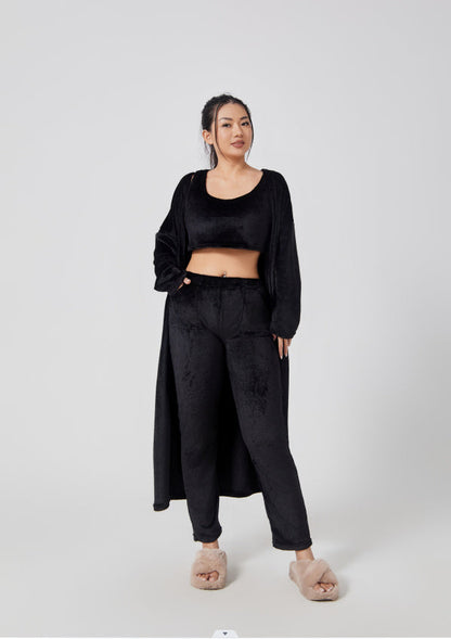 Ensemble Cocooning – Pyjama 3 pièces doux et chaud