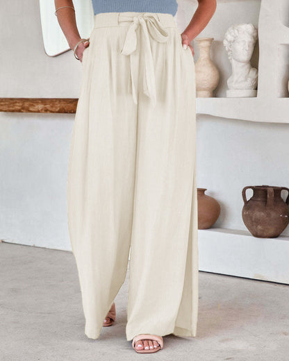 Pantalon Large Taille Haute – Liberté & Style