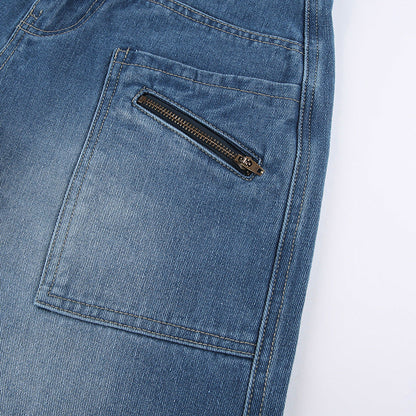 Jean Cargo Zippé Femme