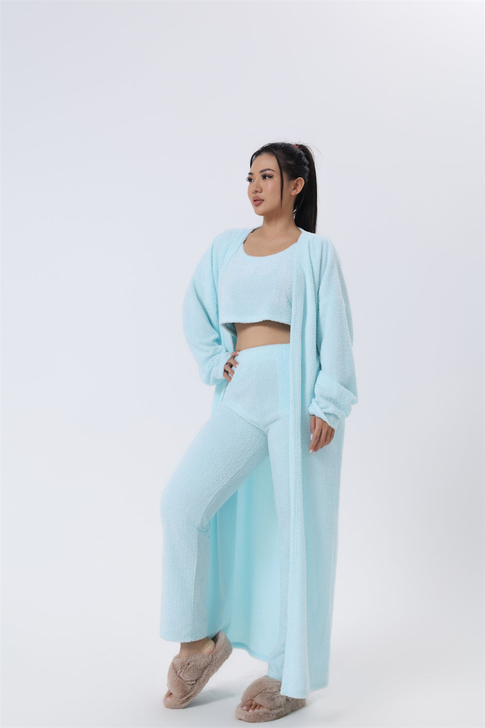 Ensemble Cocooning – Pyjama 3 pièces doux et chaud