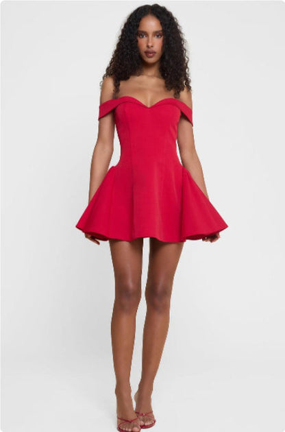 Robe Monceau Silhouette Graphique Chic