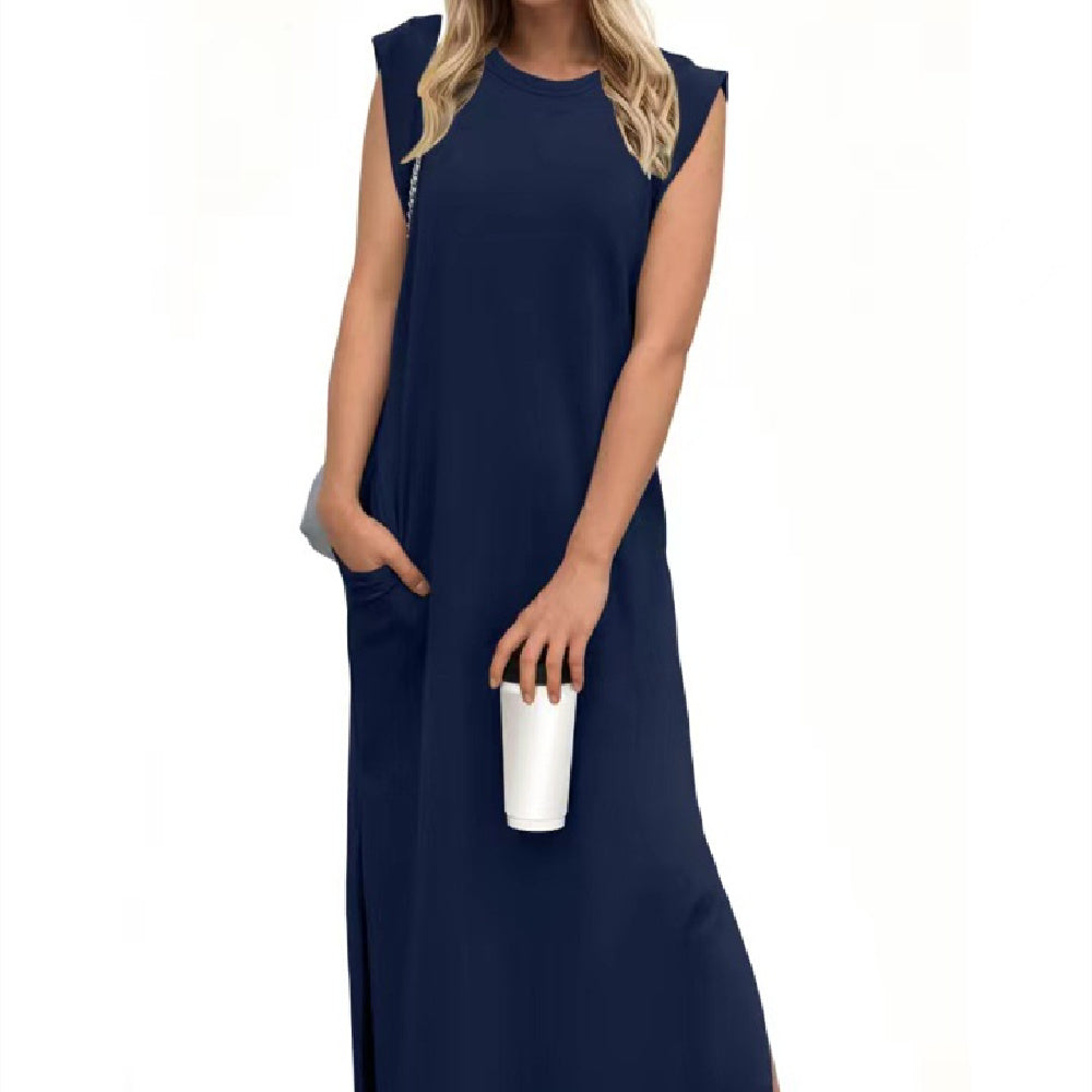 Robe Selta | Grâce Naturelle Bleu marine