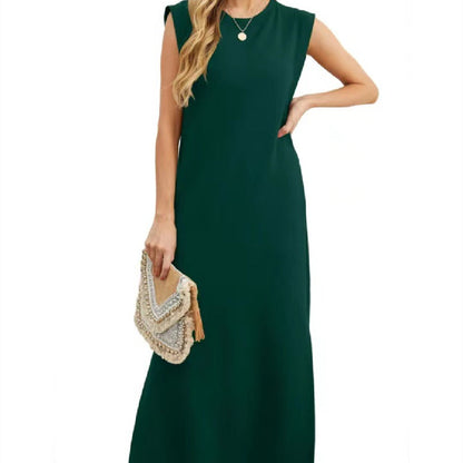 Robe Selta | Grâce Naturelle Vert foncé