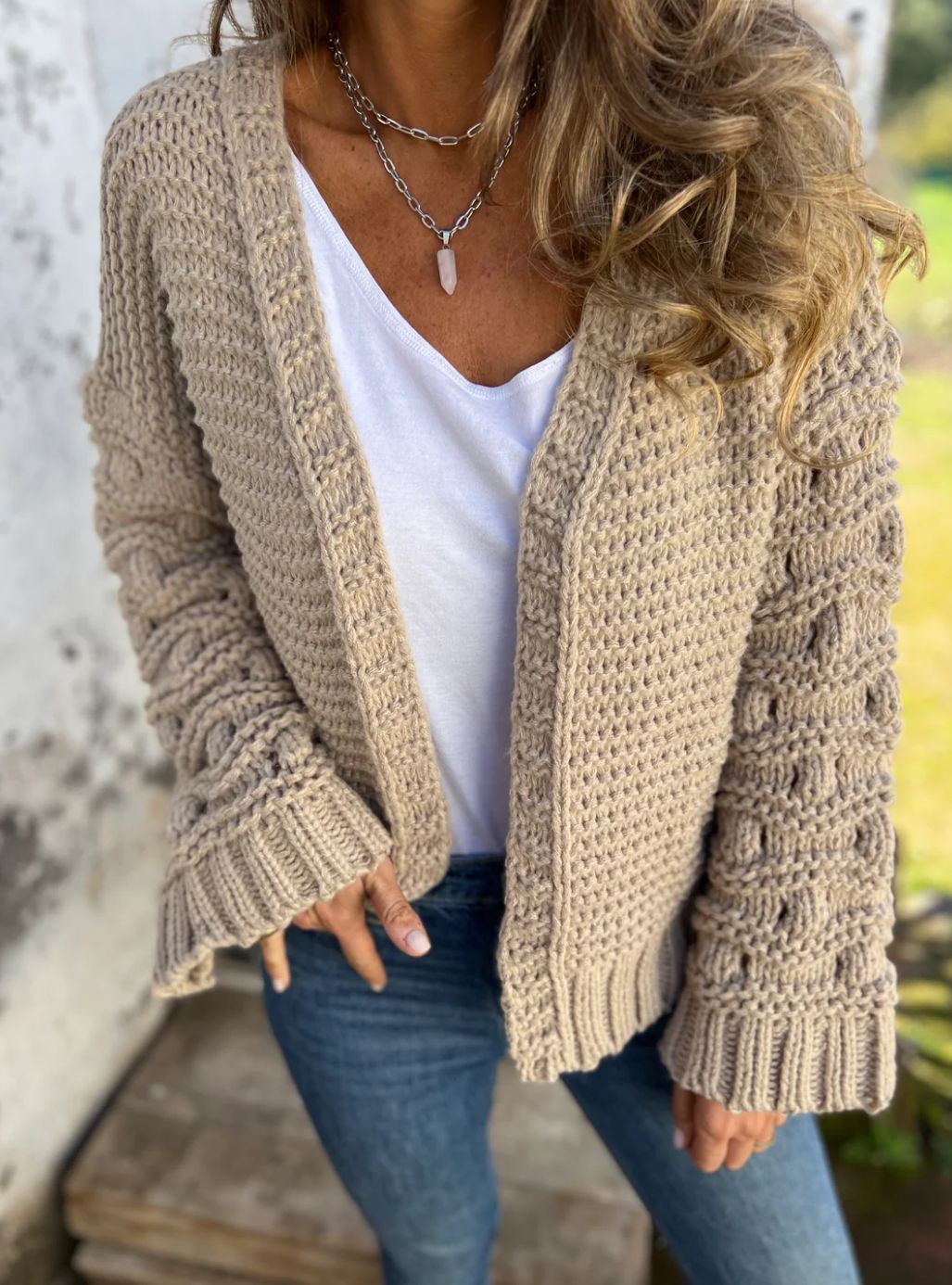 Cardigan Hiver Uni Femme – Élégance Chaleureuse