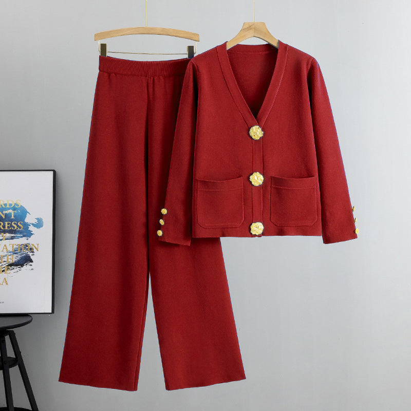 Ensemble Fayroz | L'Art du Confort Chic Vin rouge Taille unique