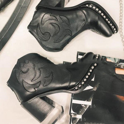 Bottines Élégantes – Style Automne/Hiver Européen