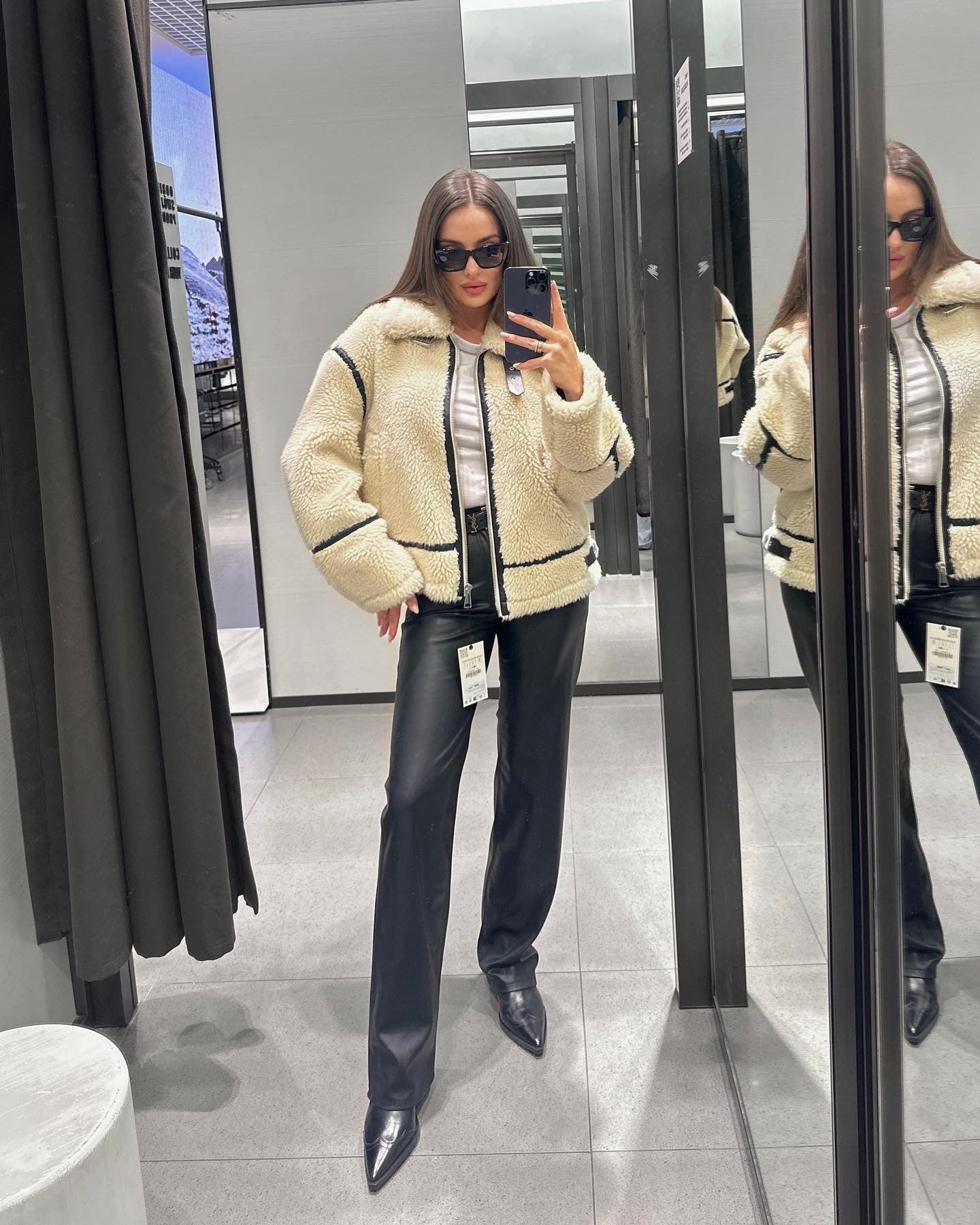 Manteau Margo Élégance en Laine d'Agneau