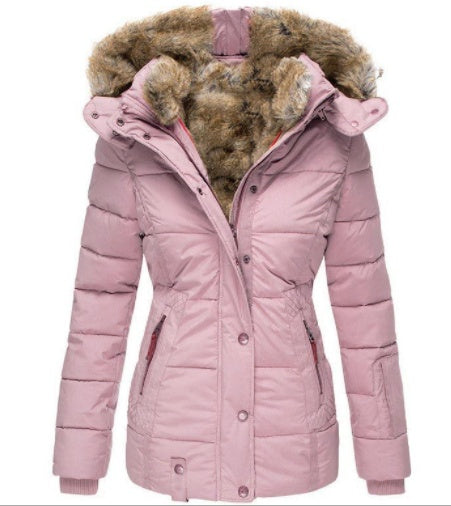 Manteau chic, Confort et Performance Rose