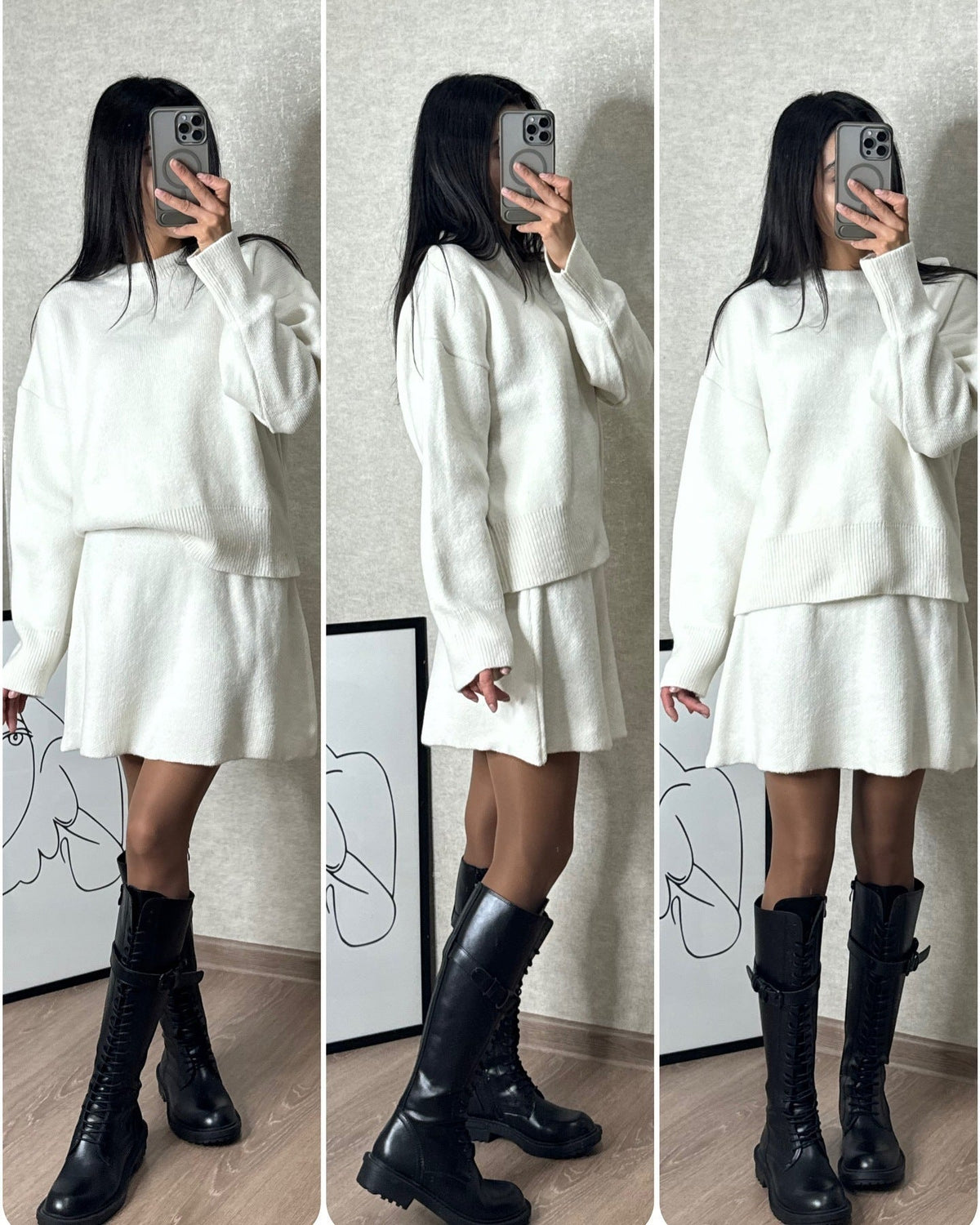 Ensemble deux pièces RÉVÈLE VOTRE STYLE Blanc