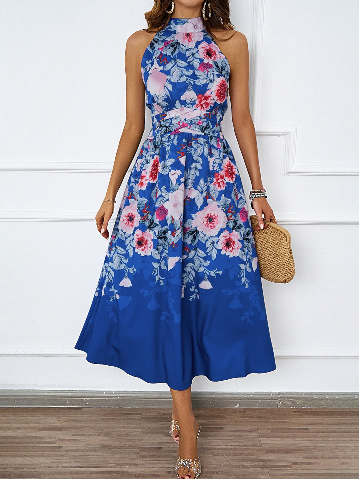 Robe Syracuse Bleu pourpré