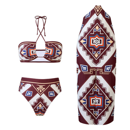 Robe Graphique Solaire Calypso