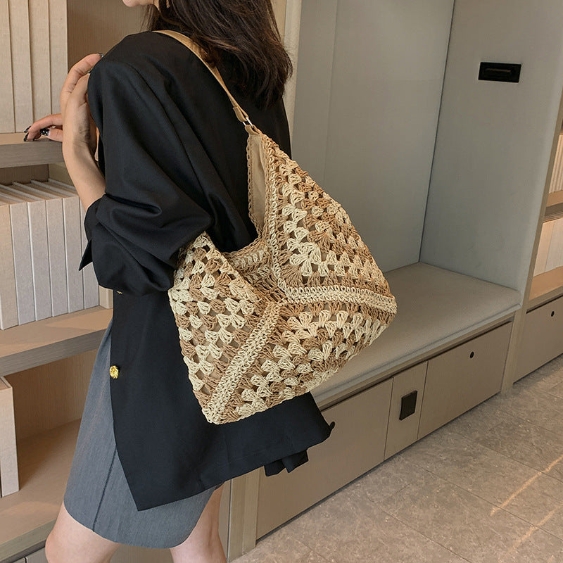 Sac Salima Chic Artisanal Bicolore