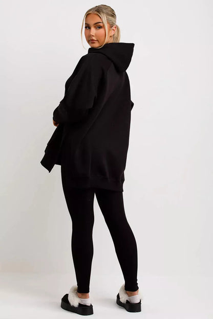 ensmble ultime de confort et de style | 2 Pièces Noir